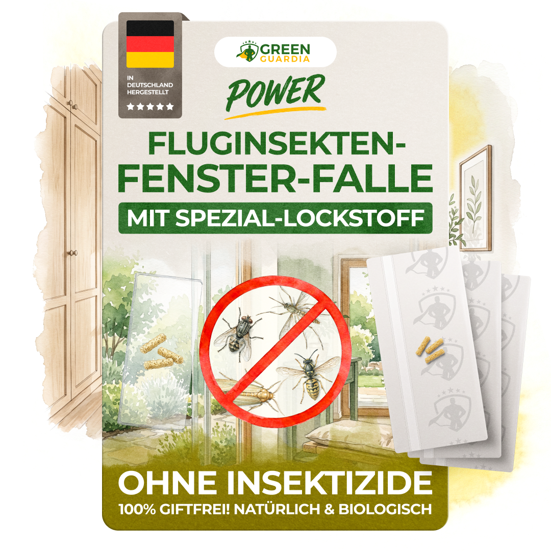 Παγίδα παραθύρου για ιπτάμενα έντομα με ειδικό προσελκυστικό