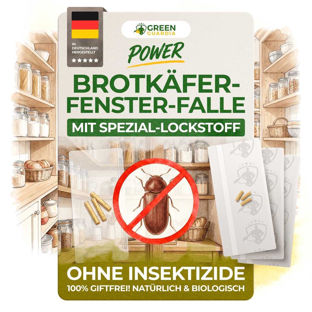 Brotkäfer Fenster-Falle - Green Guardia - Ihr Experte für Schädlinge und Pflanzen