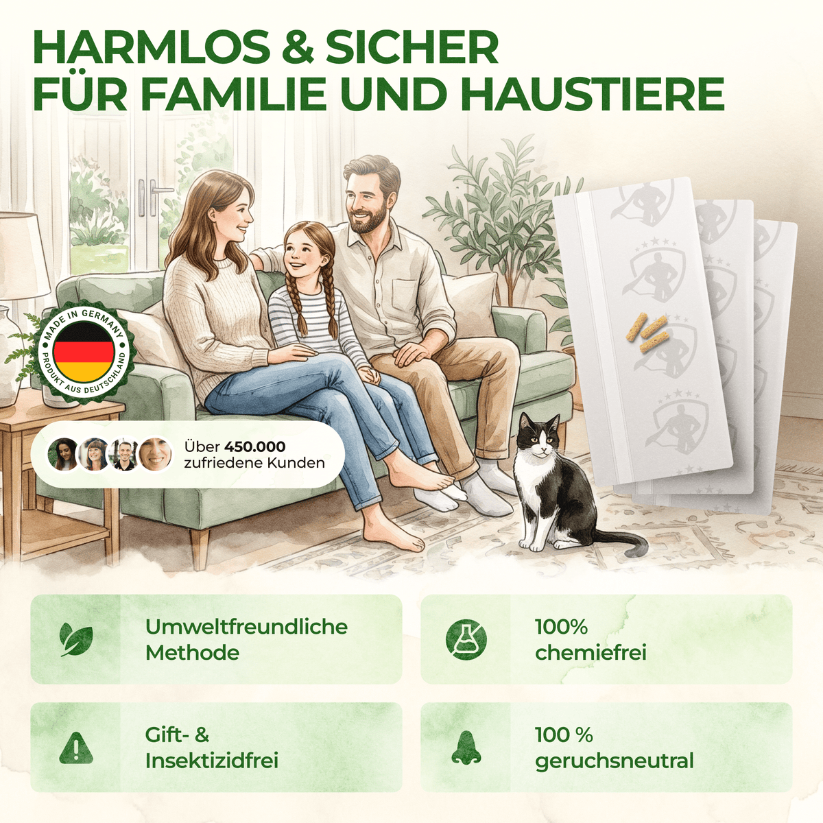 Fluginsekten Fenster-Falle - Green Guardia - Ihr Experte für Schädlinge und Pflanzen