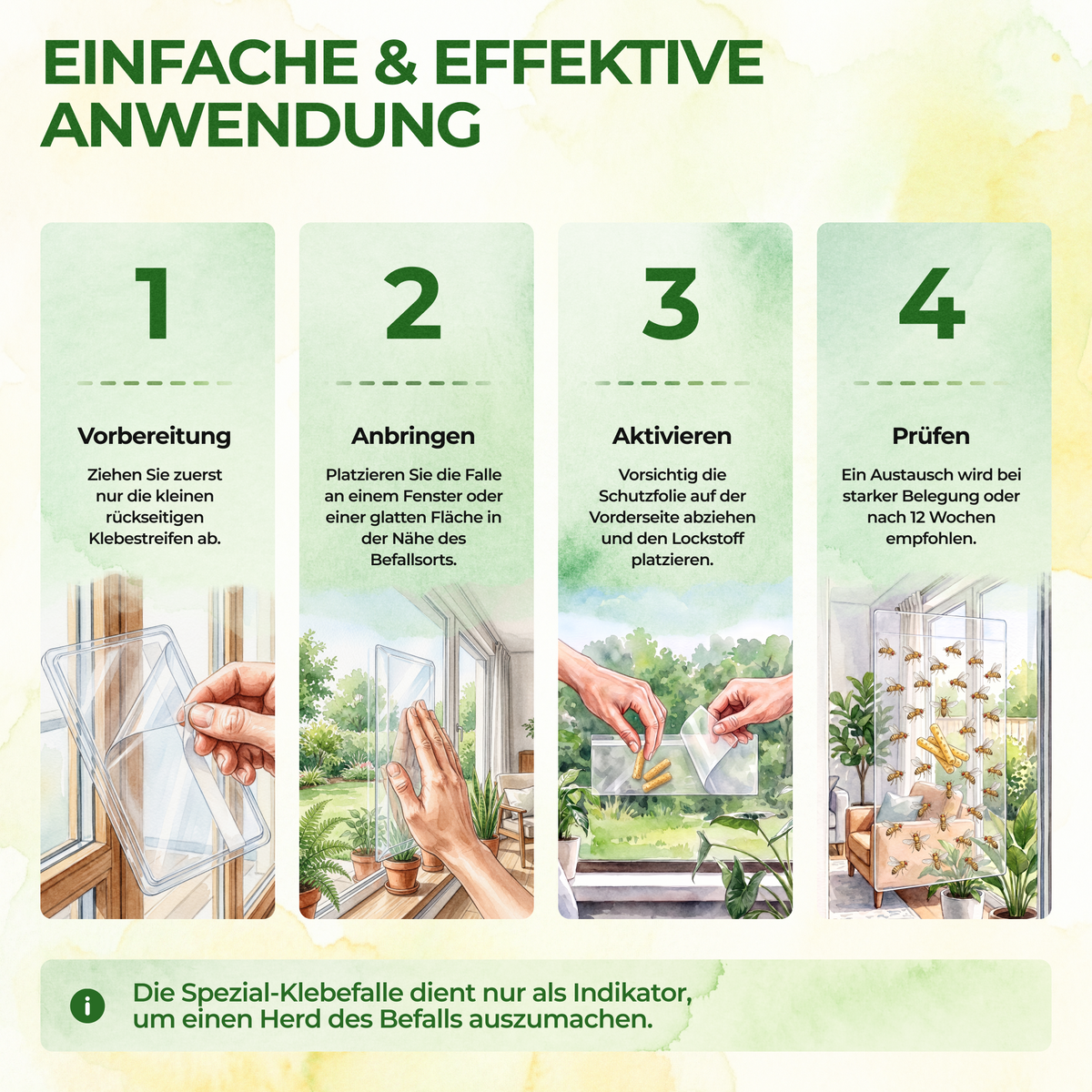 Trappola per finestre per mosche del genere