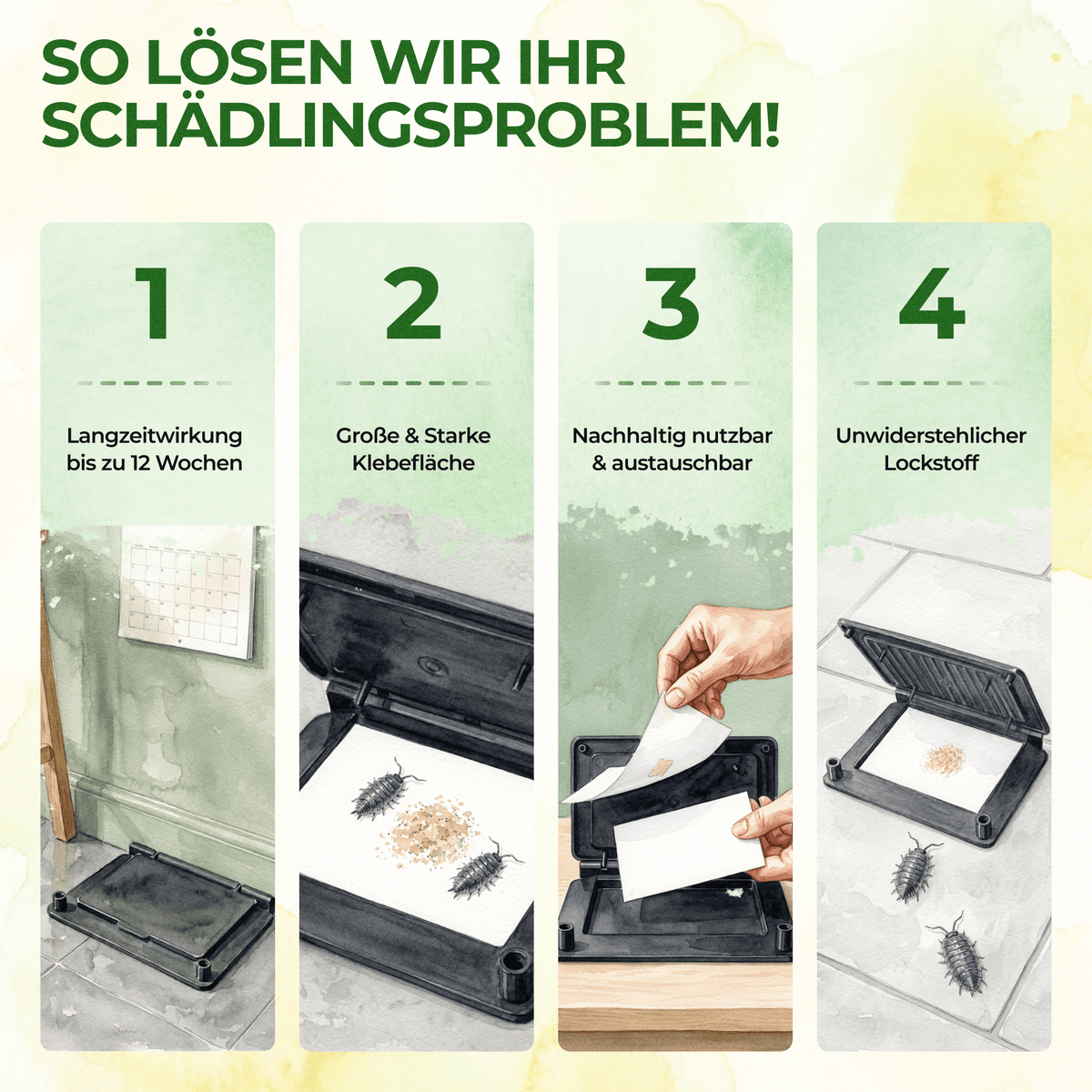 Kellerasseln Falle - Green Guardia - Ihr Experte für Schädlinge und Pflanzen