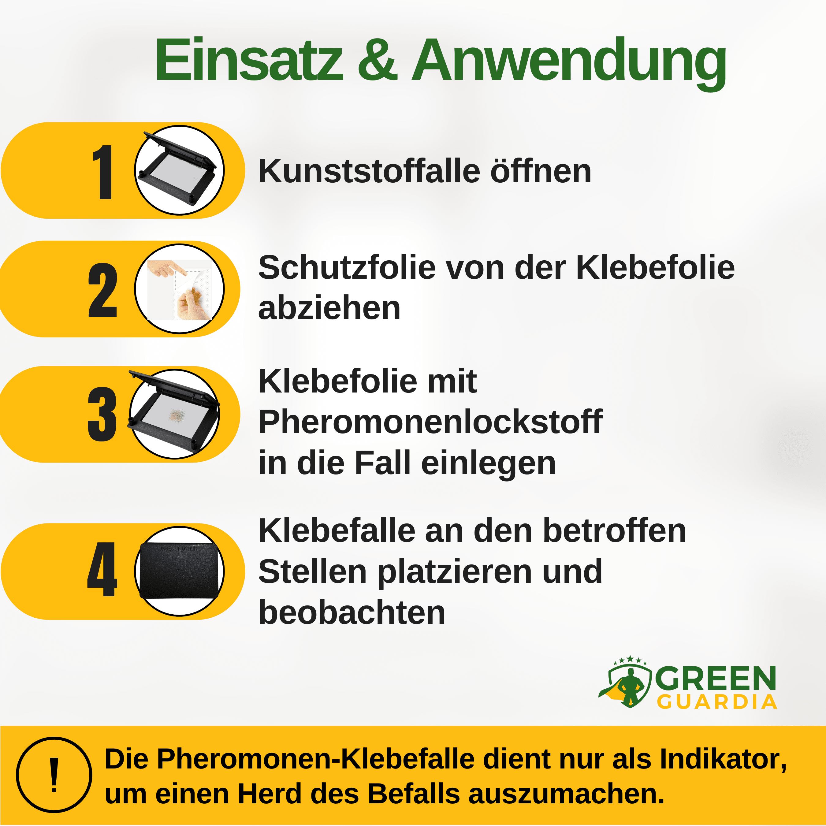 Speckkäfer Falle mit Pheromon - Lockstoff - Green Guardia - Ihr Experte für Schädlinge und Pflanzen