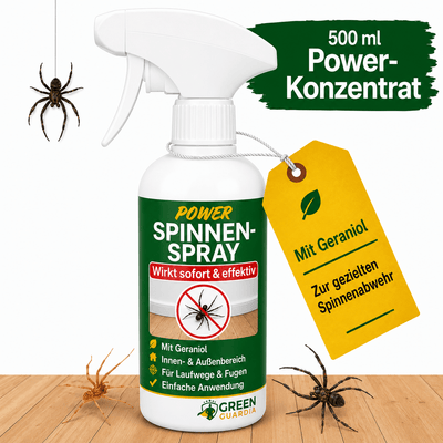 Spinnen Abwehrspray Power-Konzentrat - Green Guardia - Ihr Experte für Schädlinge und Pflanzen